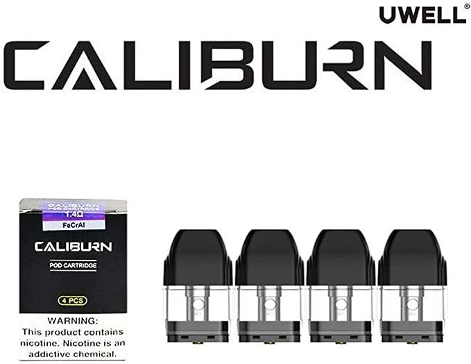 Uwell Caliburn Pod Cartridge 1.4 Ohm Replacement Pod (PACK OF 4) - YD VAPE STORE
