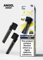 bulk wholesale Vapes Bars Angel 20000 Prefilled Pods Box of 5 - Yellow Edition