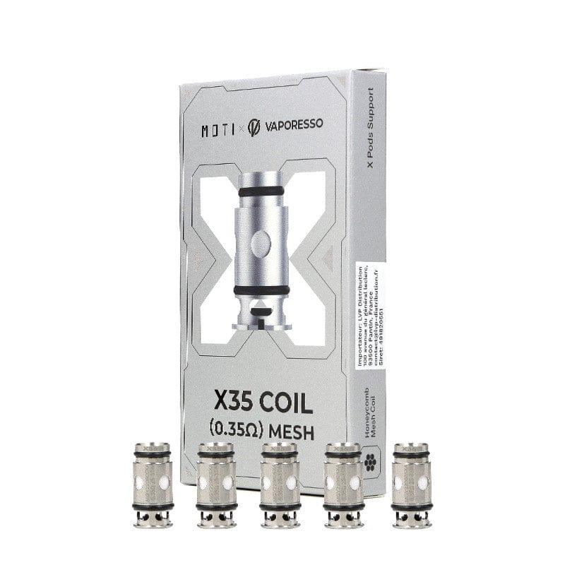 Vaporesso - X35 - 0.35Ohm Mesh Replacement Coils - 5pack Vaporesso - X35 - 0.35Ohm Mesh Replacement Coils - 5pack