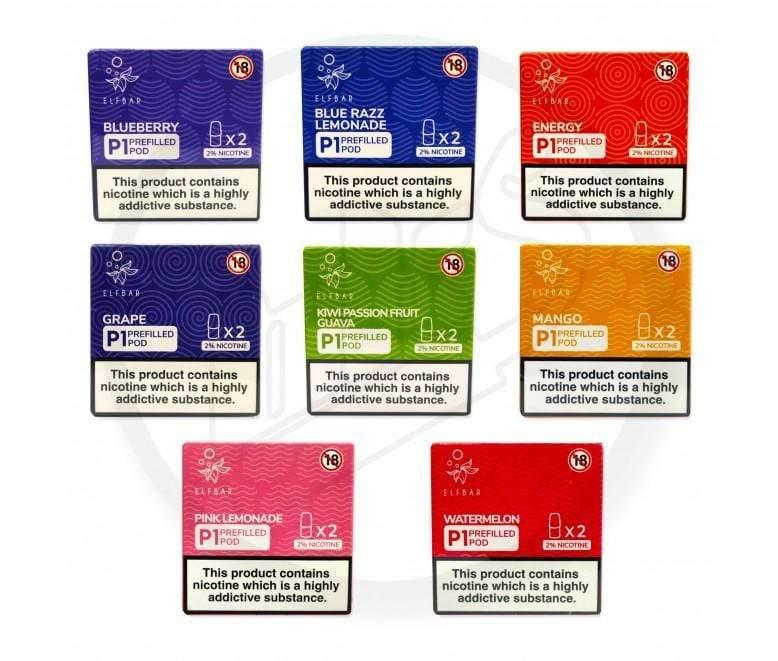 Elf Bar Mte P1 Pre-Filled Disposable Pods Pack Of 2 - YD VAPE STORE