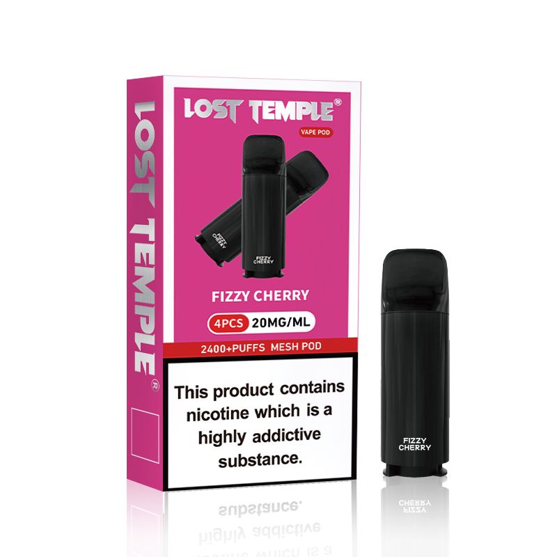 Lost Temple 2400 Puffs Pre-filled Pods - Pack of 4