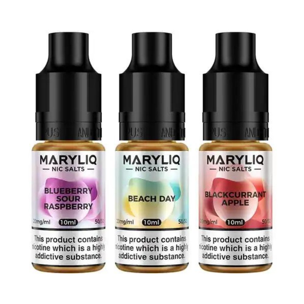 Lost Mary Maryliq Nic Salts 10ml - (Box of 10) Lost Mary Maryliq Nic Salts 10ml - (Box of 10)