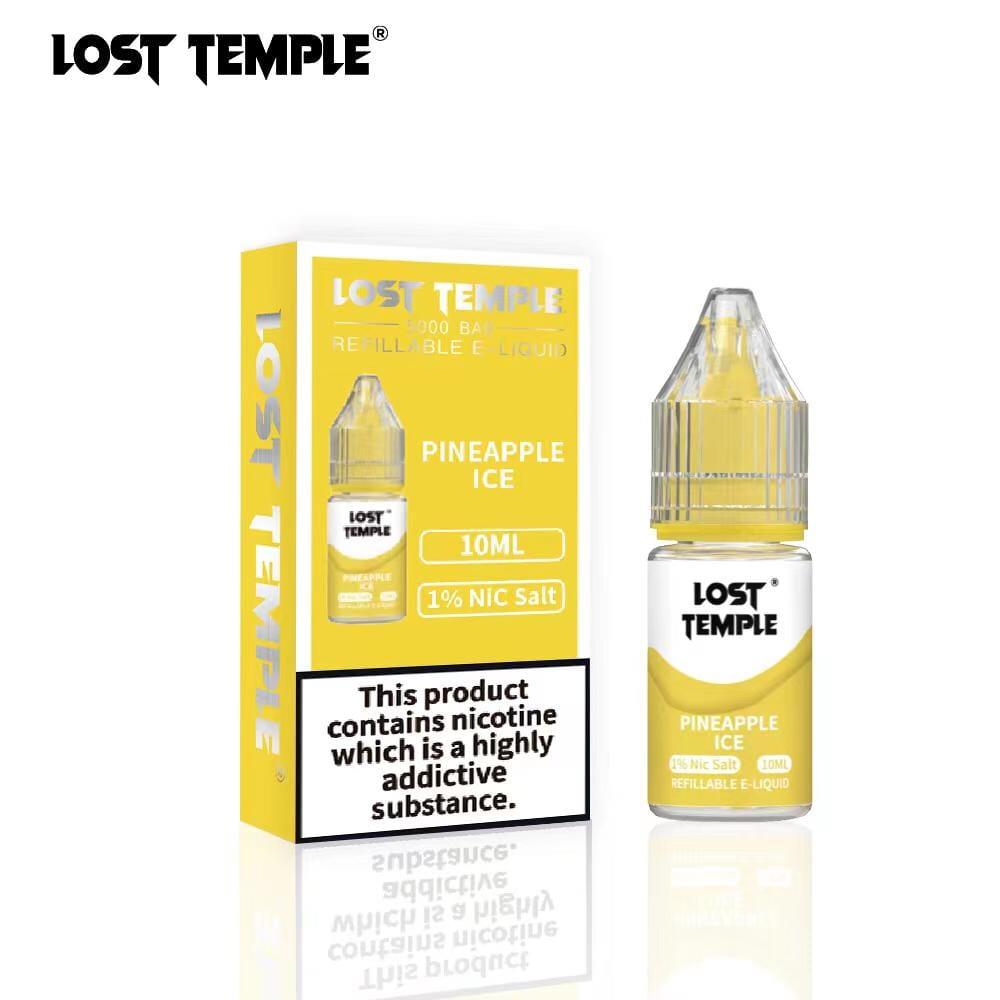Lost Temple Nic Salts 10ml - Box of 10 - YD VAPE STORE
