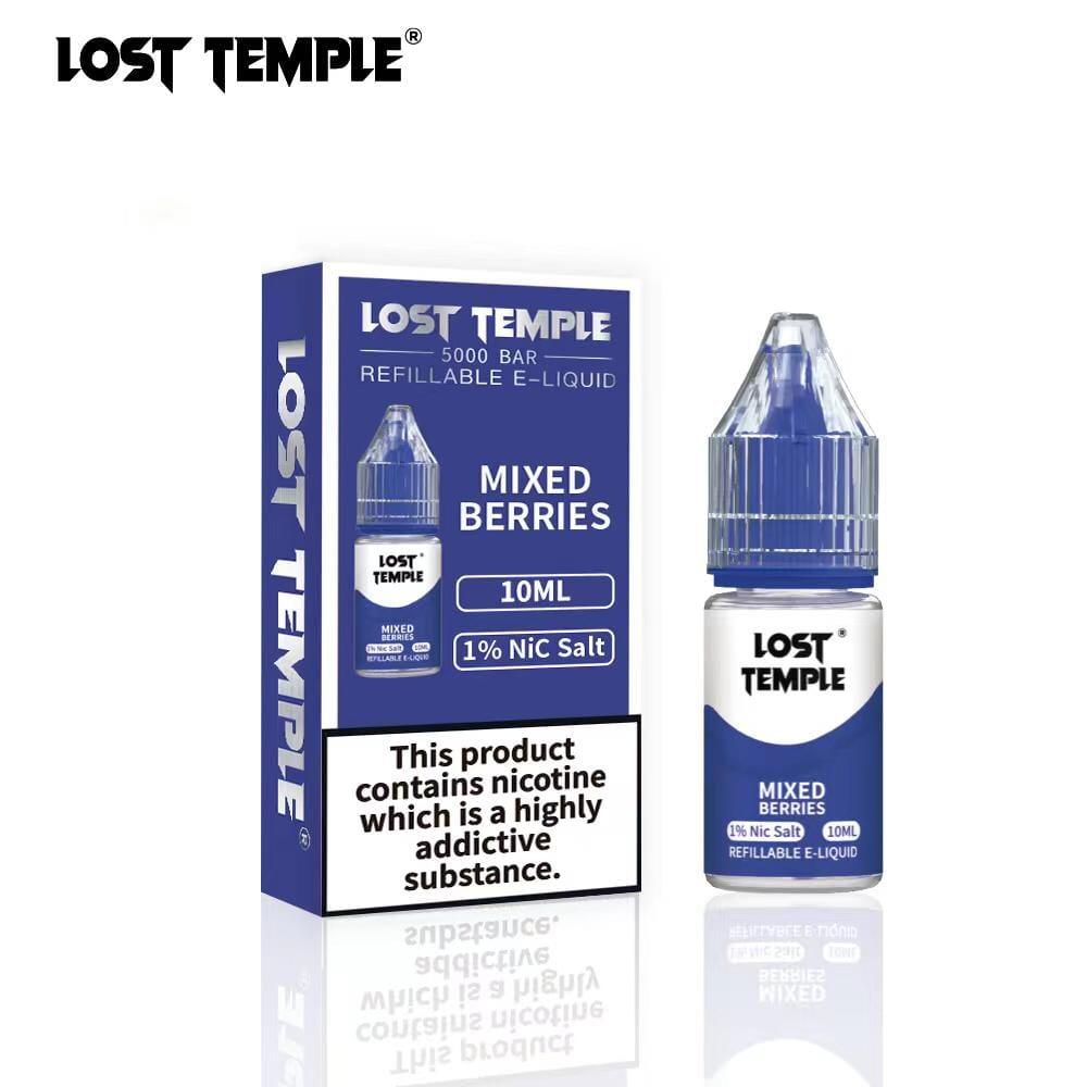 Lost Temple Nic Salts 10ml - Box of 10 - YD VAPE STORE