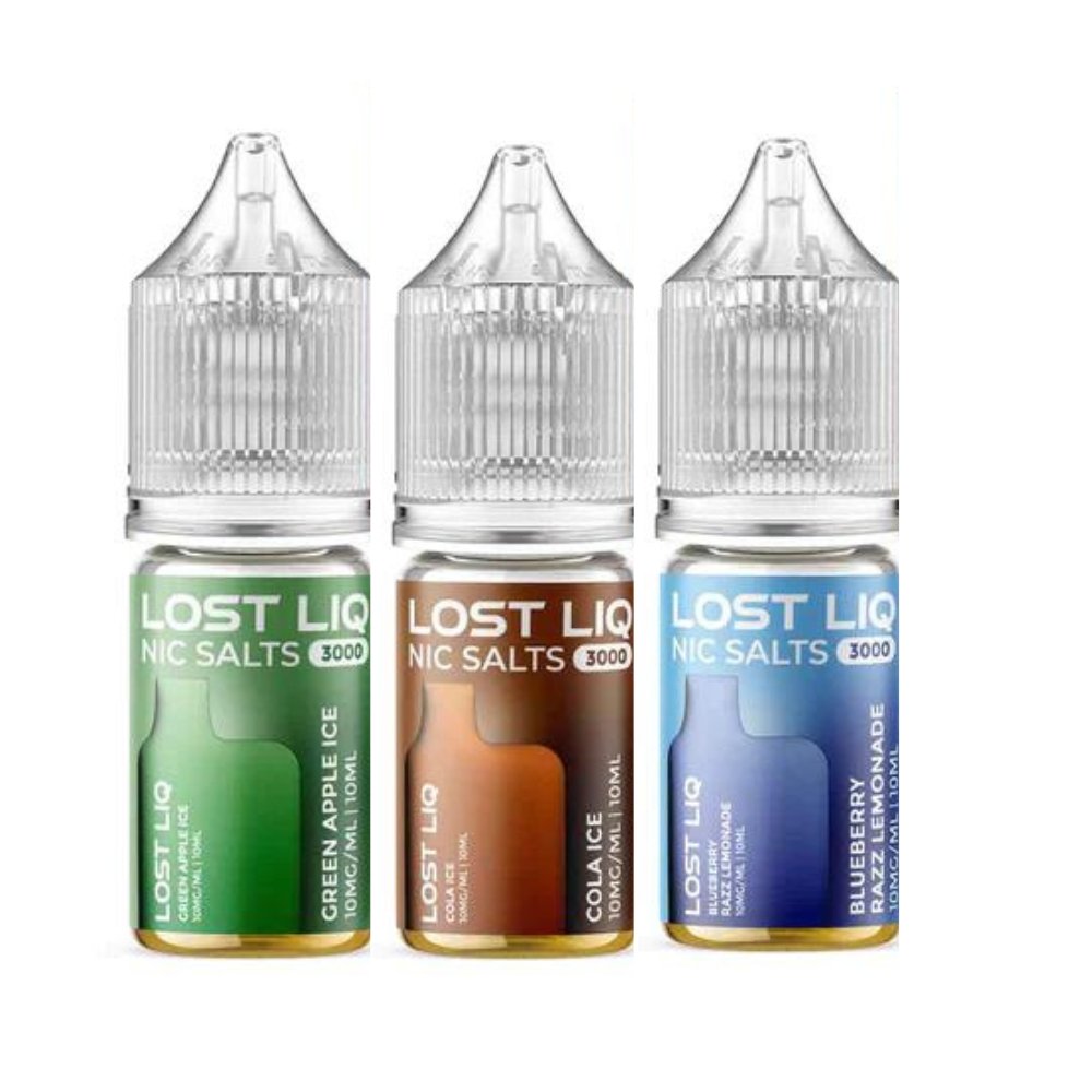 Lostliq 3000 Nic Salts 10ml - Box of 10 - Mcr Vape Distro
