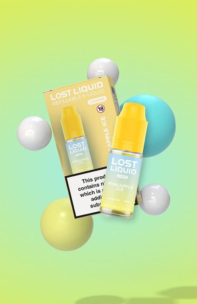 Lost Liquid Nic Salt 10ml E-liquids - Box of 10