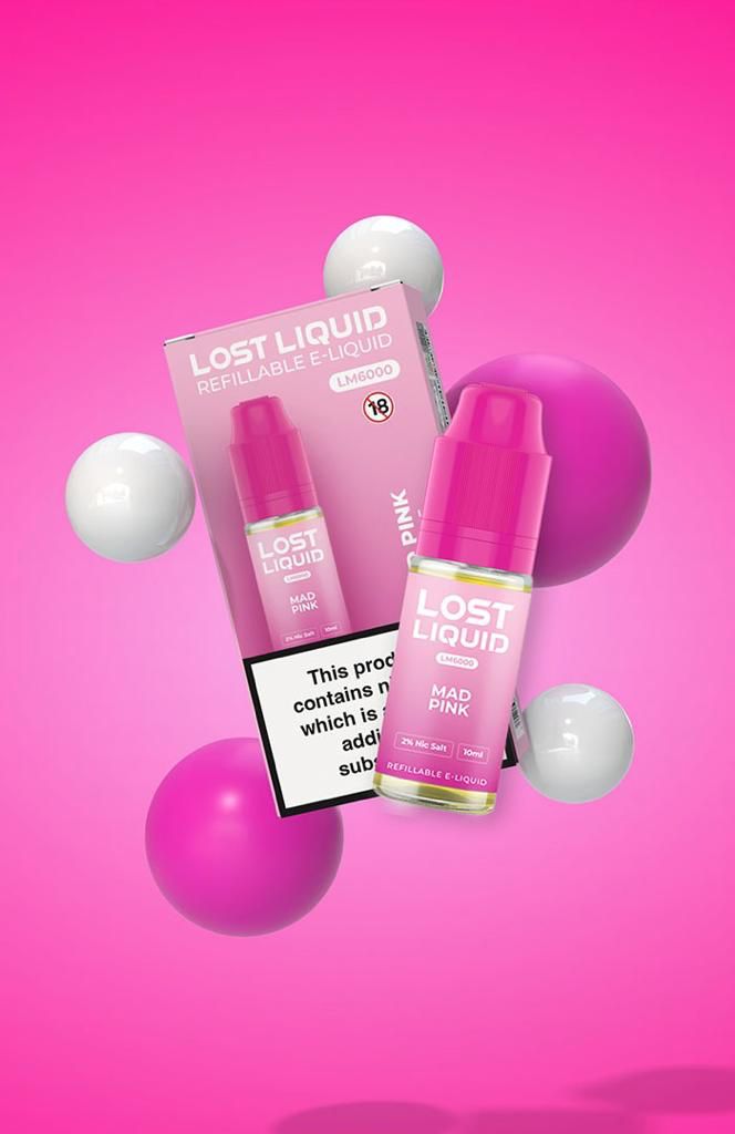 Lost Liquid Nic Salt 10ml E-liquids - Box of 10