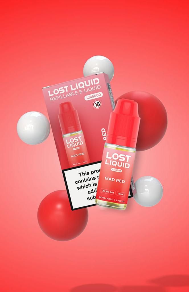 Lost Liquid Nic Salt 10ml E-liquids - Box of 10
