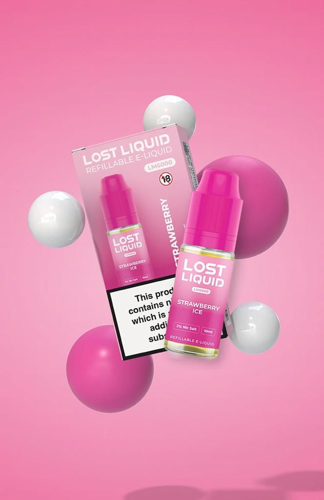 Lost Liquid Nic Salt 10ml E-liquids - Box of 10