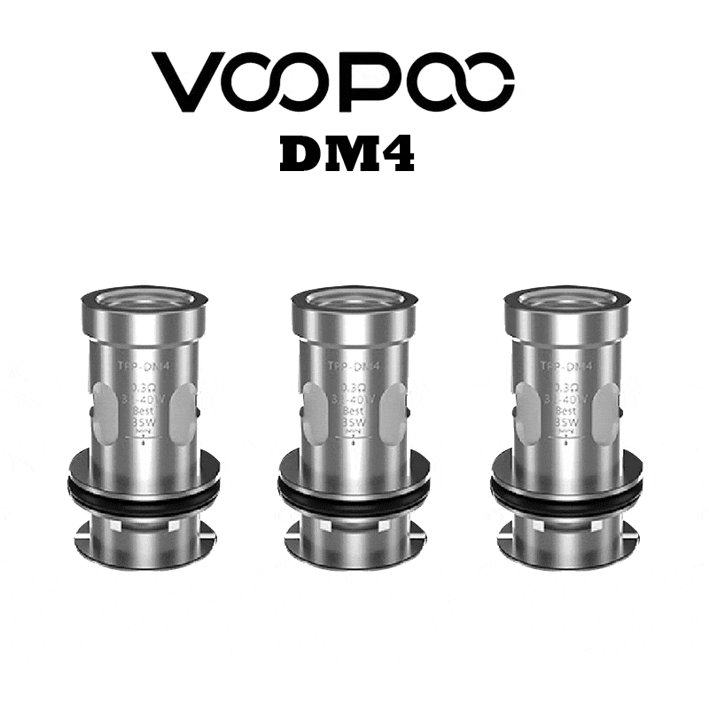 VooPoo TPP-DM4 Coil 0.3ohm 3PCS/Pack - YD VAPE STORE