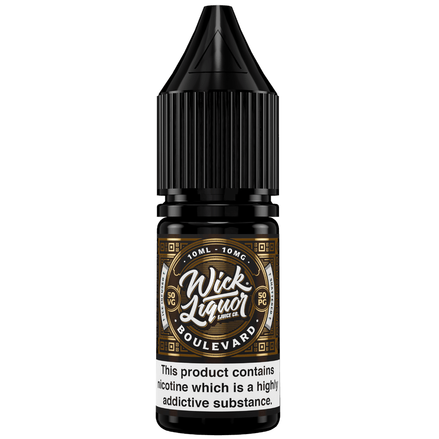 Wick Liquor Nic Salts 10ml E-liquids - Box of 10 - YD VAPE STORE