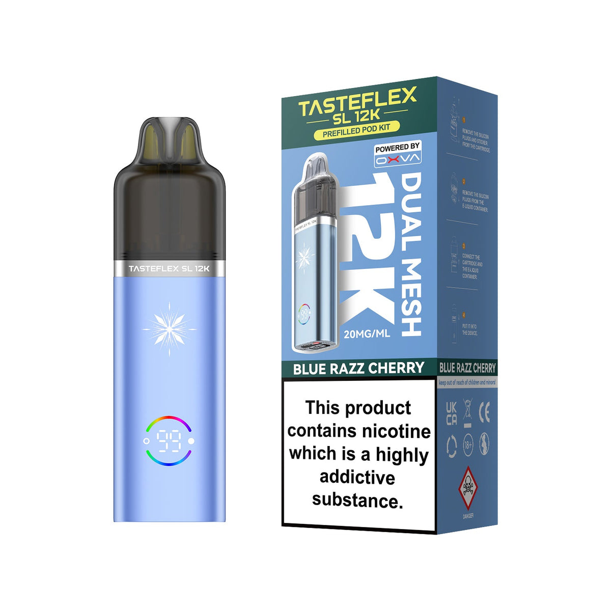 Oxva Tasteflex SL 12k Prefilled Pod Kit