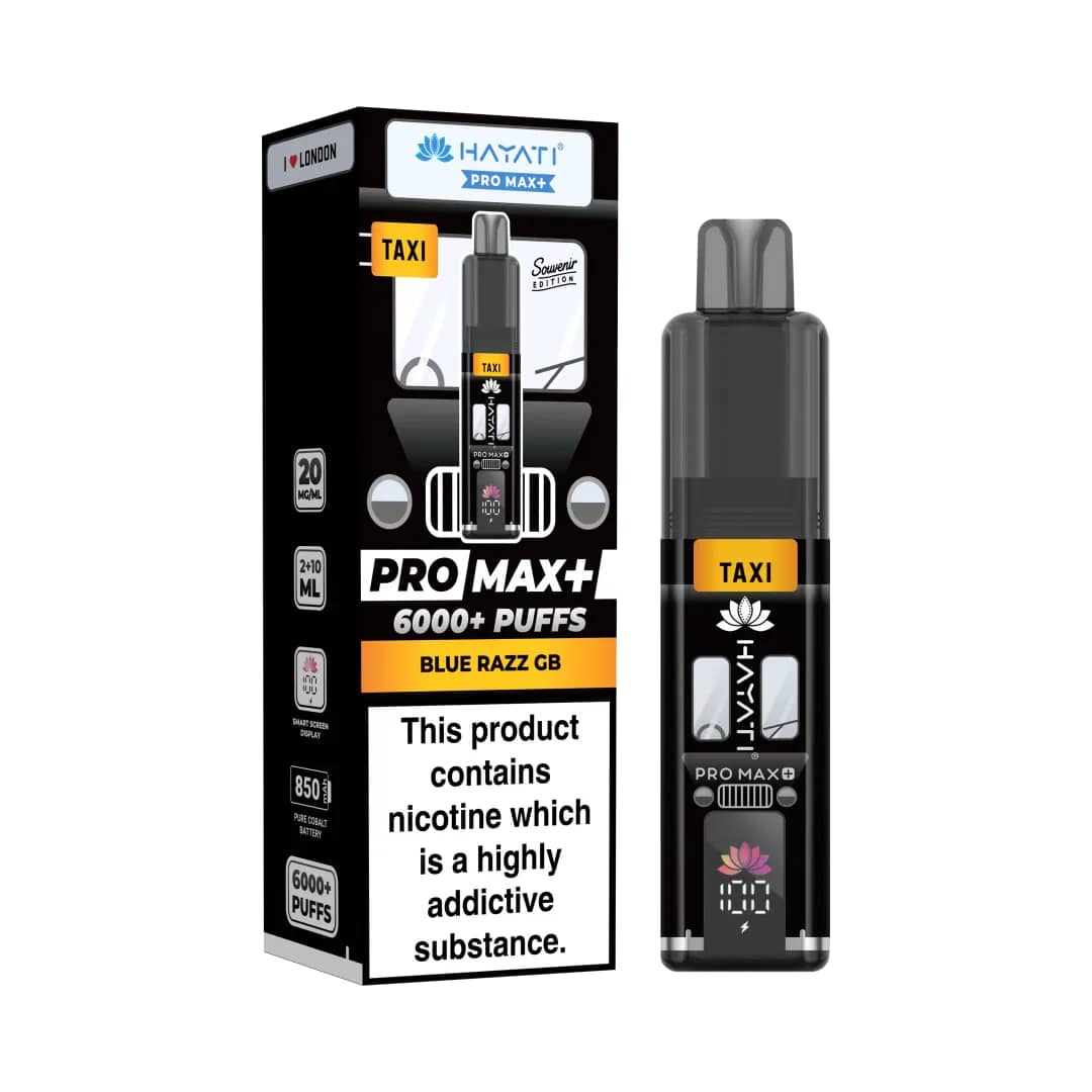 Hayati Pro Max + 6k Souvenir Edition Box of 5