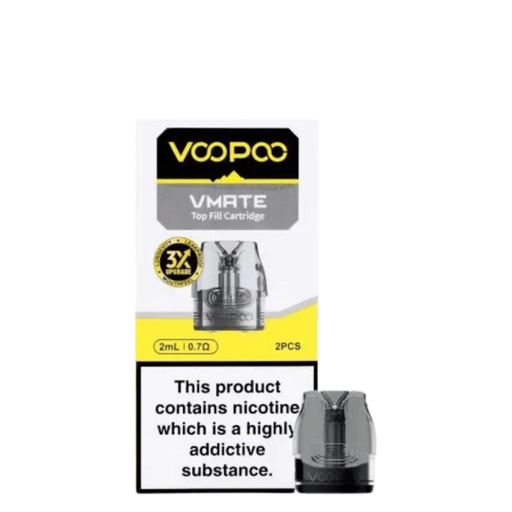 Voopoo Vmate Top Fill Replacement Pods 2ml Pack of 2