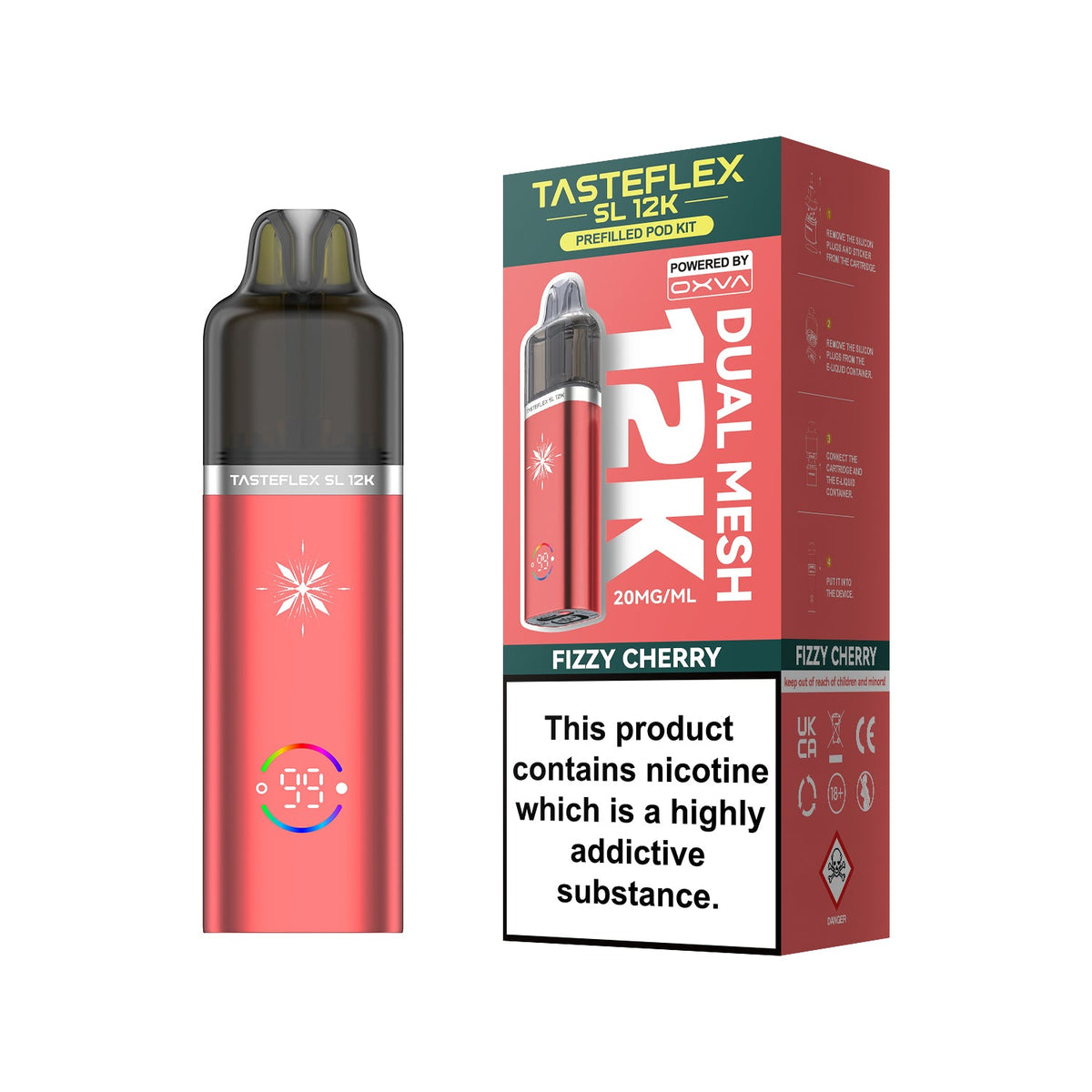 Oxva Tasteflex SL 12k Prefilled Pod Kit
