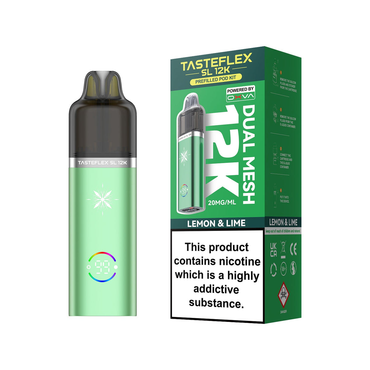 Oxva Tasteflex SL 12k Prefilled Pod Kit