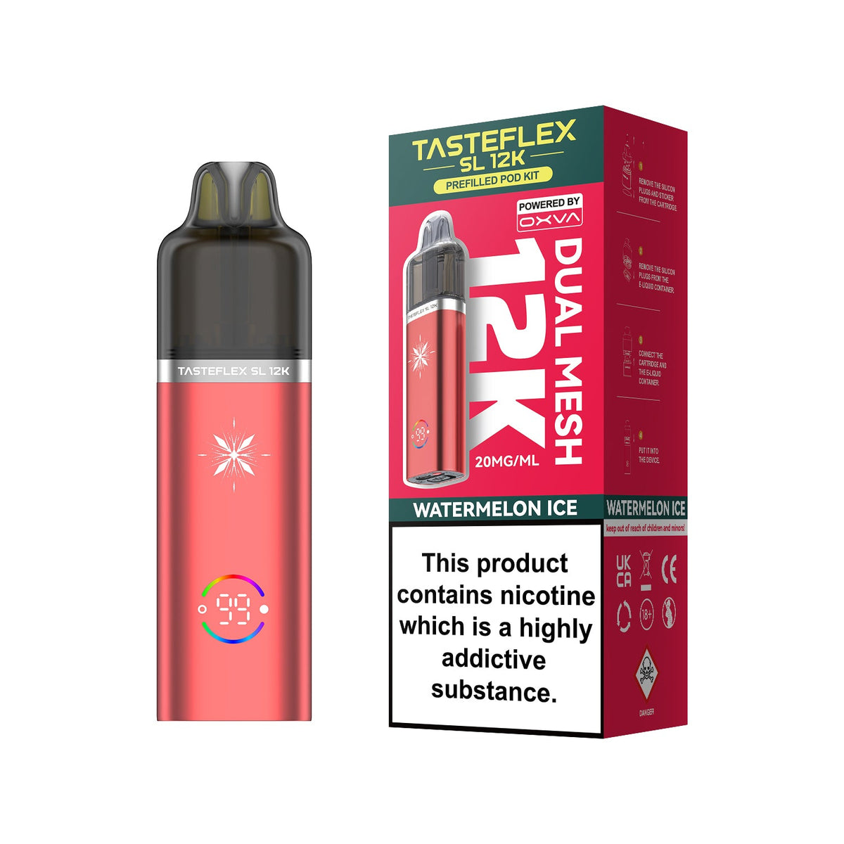 Oxva Tasteflex SL 12k Prefilled Pod Kit