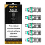 Aspire Nautilus 2S Coil - Pack of 5 - YD VAPE STORE