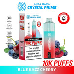 buy Aura Bar 10000 Disposable Vape By Crystal Prime at Wolfvapes.co.uk