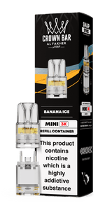bulk wholesale Al Fakher Mini 3k Replacement Pods Box of 5 - Banana Ice