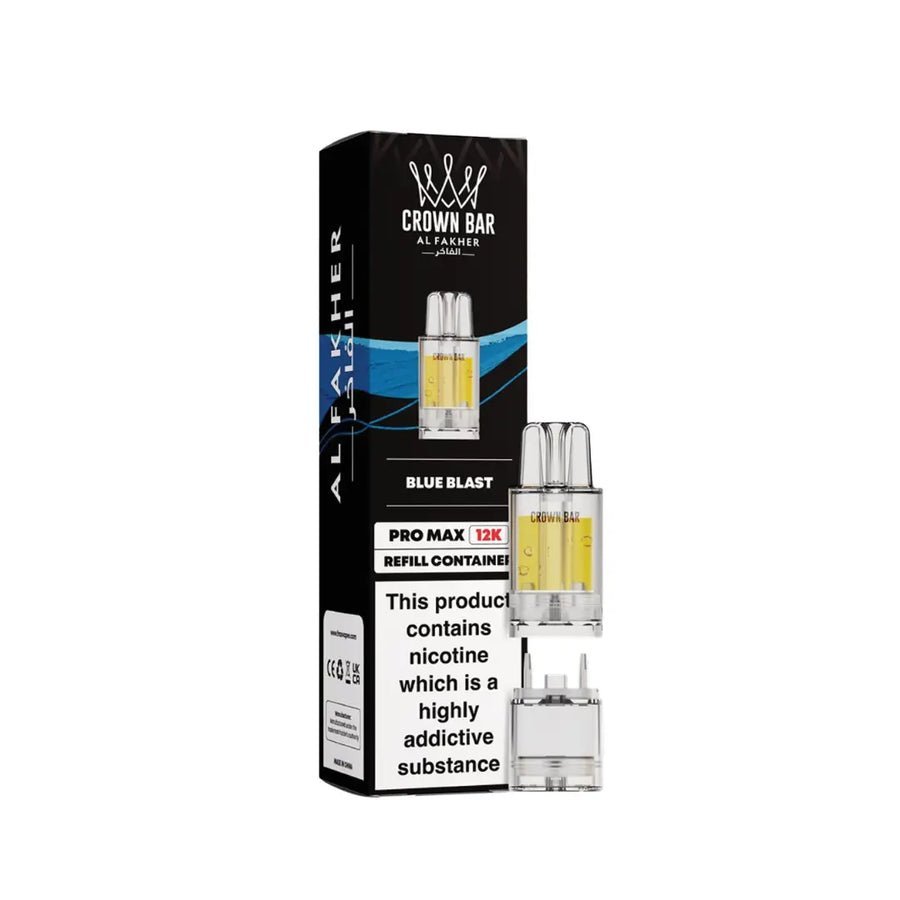 bulk wholesale Al Fakher Pro Max 12k Replacement Pods Box of 5 - Banana Ice