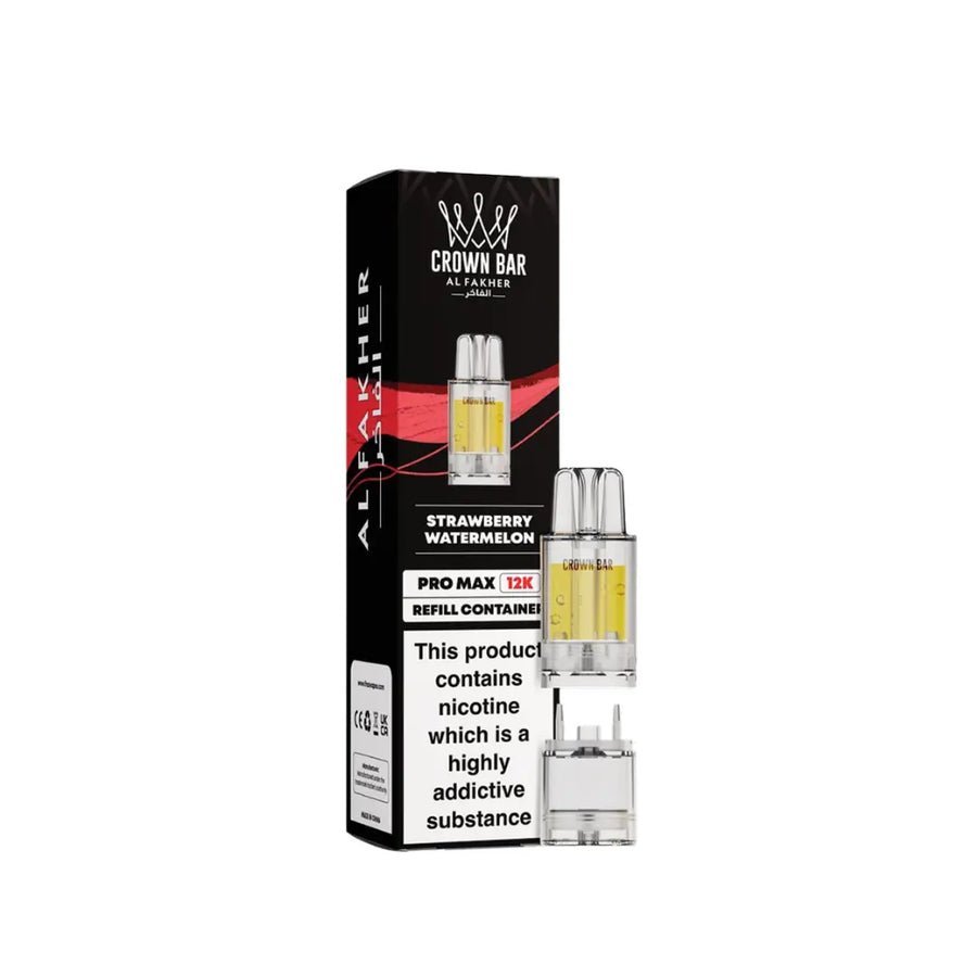 bulk wholesale Al Fakher Pro Max 12k Replacement Pods Box of 5 - Banana Ice