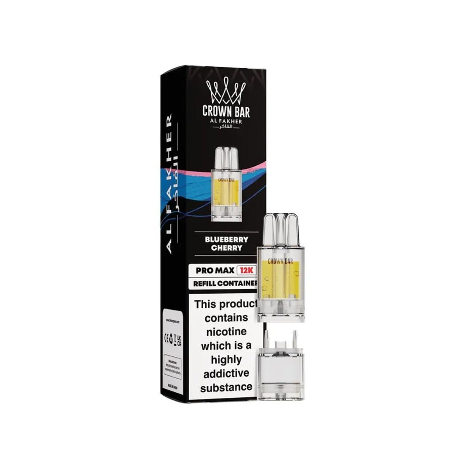 bulk wholesale Al Fakher Pro Max 12k Replacement Pods Box of 5 - Banana Ice