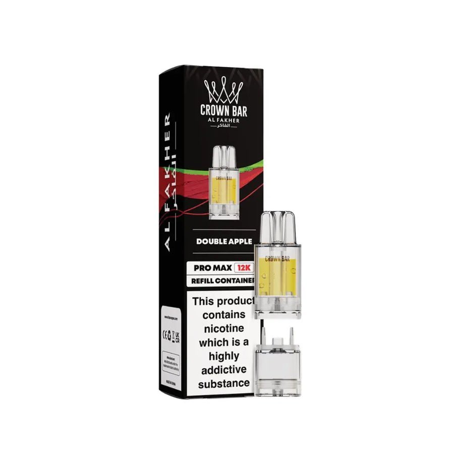 bulk wholesale Al Fakher Pro Max 12k Replacement Pods Box of 5 - Banana Ice