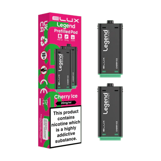 bulk wholesale Elux Legend 1500 Replacement Pods Pack of 2 - Cherry Ice