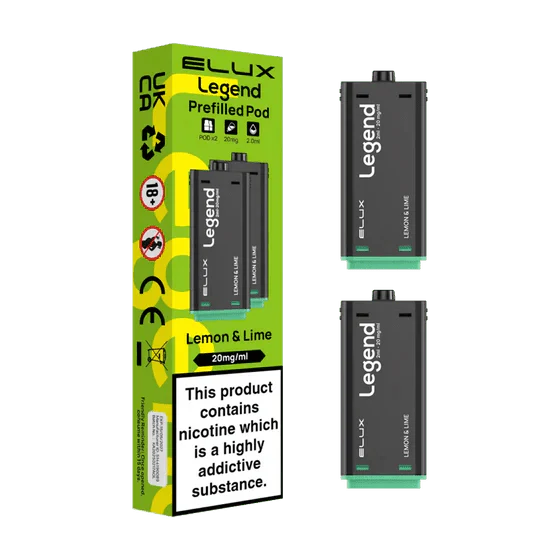bulk wholesale Elux Legend 1500 Replacement Pods Pack of 2 - Lemon & Lime