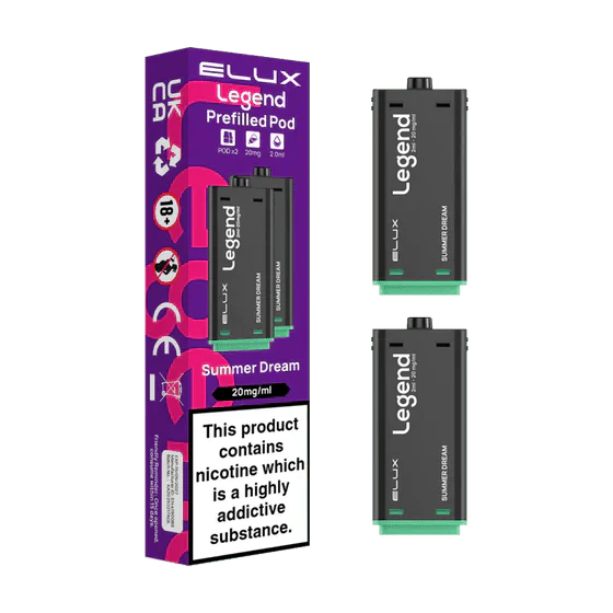 bulk wholesale Elux Legend 1500 Replacement Pods Pack of 2 - Summer Dream