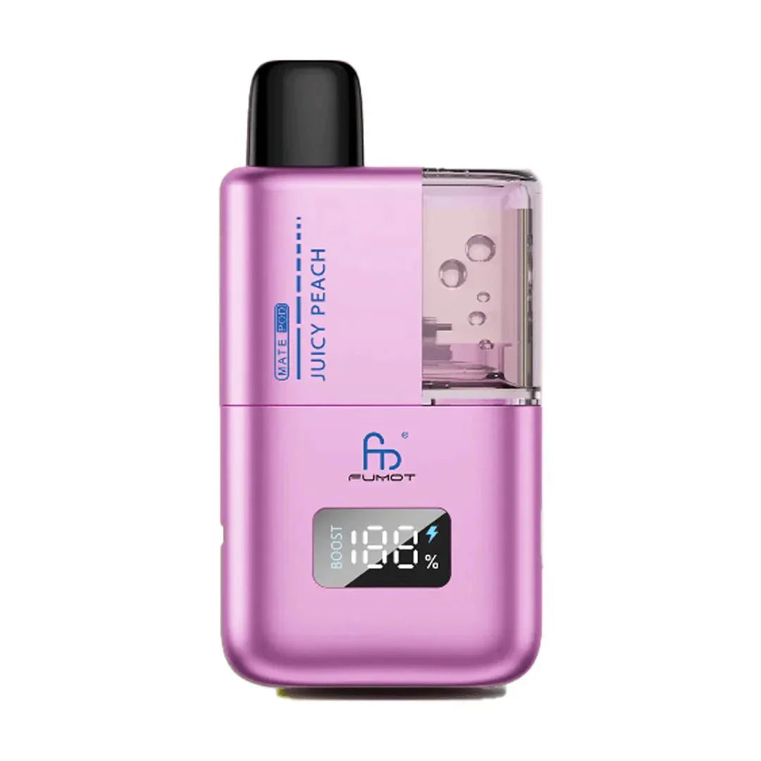bulk wholesale Fumot Mate 10k Prefilled Pod Vape Kit Box of 5 - Blue Razz Lemonade
