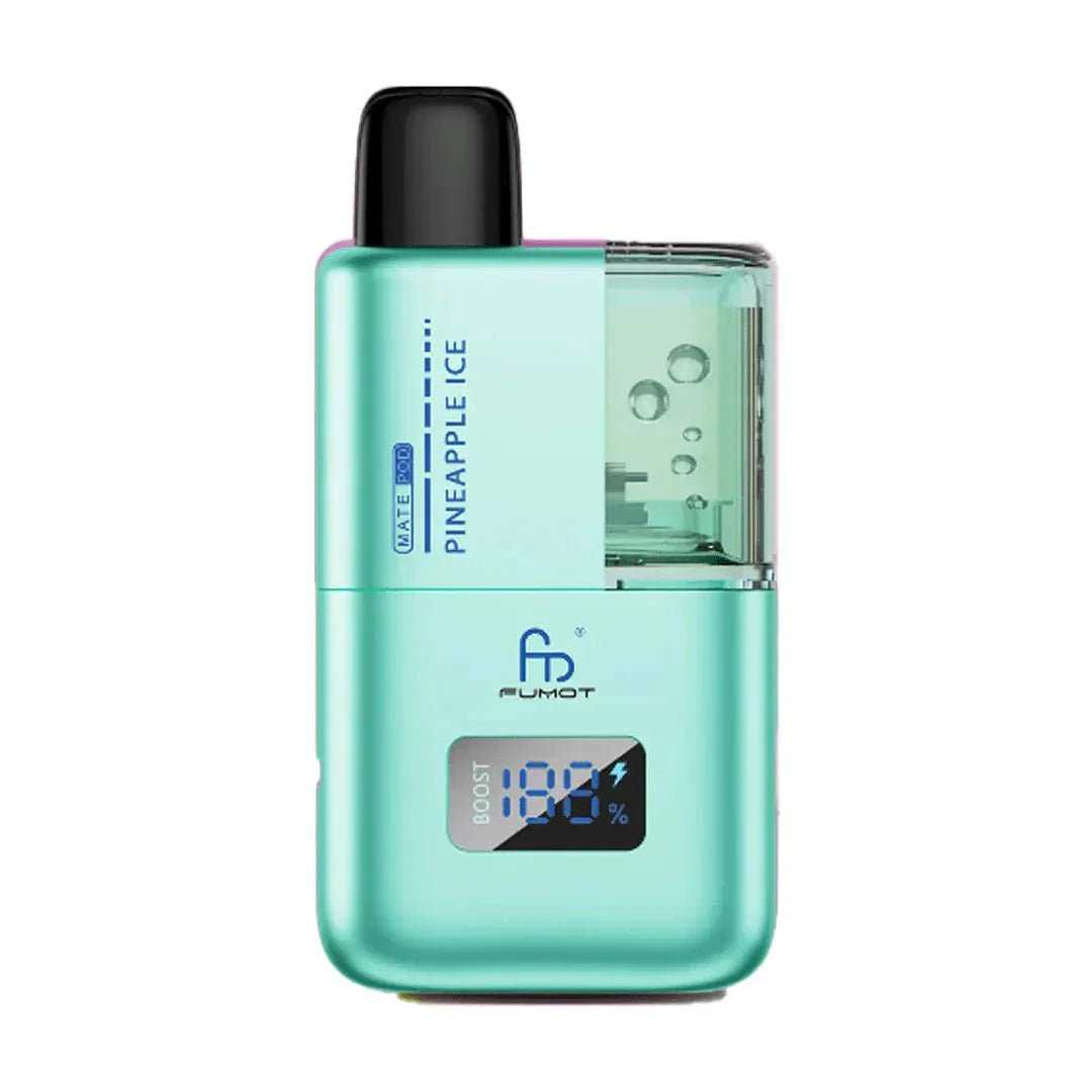 bulk wholesale Fumot Mate 10k Prefilled Pod Vape Kit Box of 5 - Blue Razz Lemonade