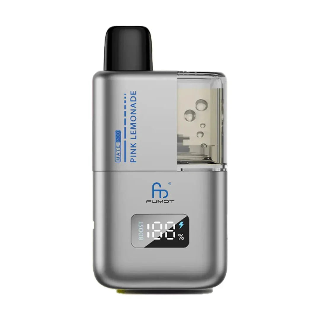 bulk wholesale Fumot Mate 10k Prefilled Pod Vape Kit Box of 5 - Blue Razz Lemonade