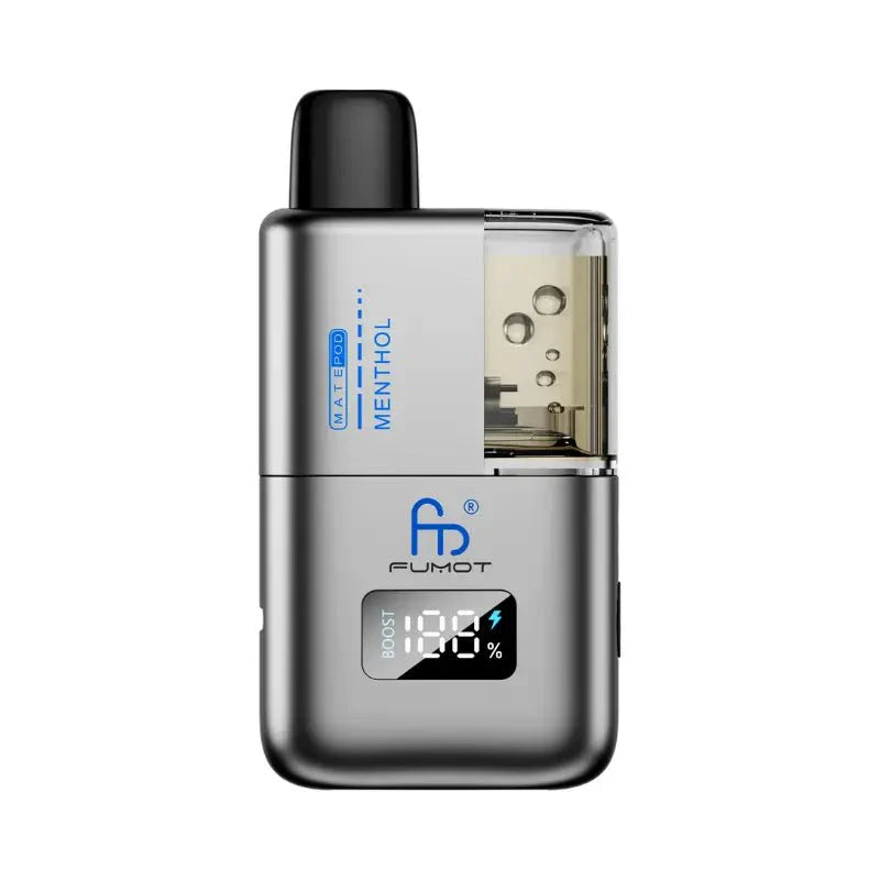 bulk wholesale Fumot Mate 10k Prefilled Pod Vape Kit Box of 5 - Menthol