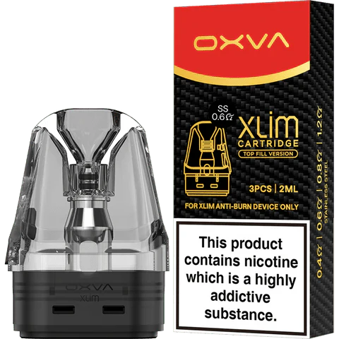 bulk wholesale OXVA Xlim SS Replacement Pods (Pack of 3) - 0.6 Ohm