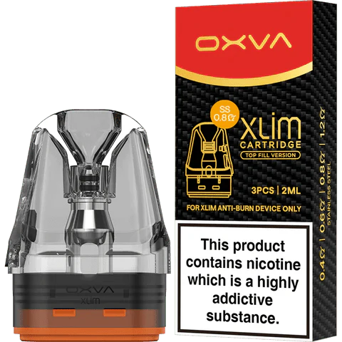 bulk wholesale OXVA Xlim SS Replacement Pods (Pack of 3) - 0.8 Ohm
