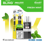 bulk wholesale The Bling 10k Pro Max Replacement Pods (BOX OF 5) - Fresh Mint