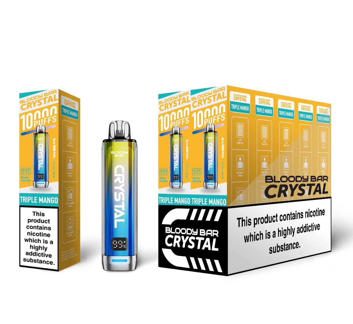 Bloody Bar Crystal 10K Vape Kit Bloody Bar Crystal 10K Vape Kit