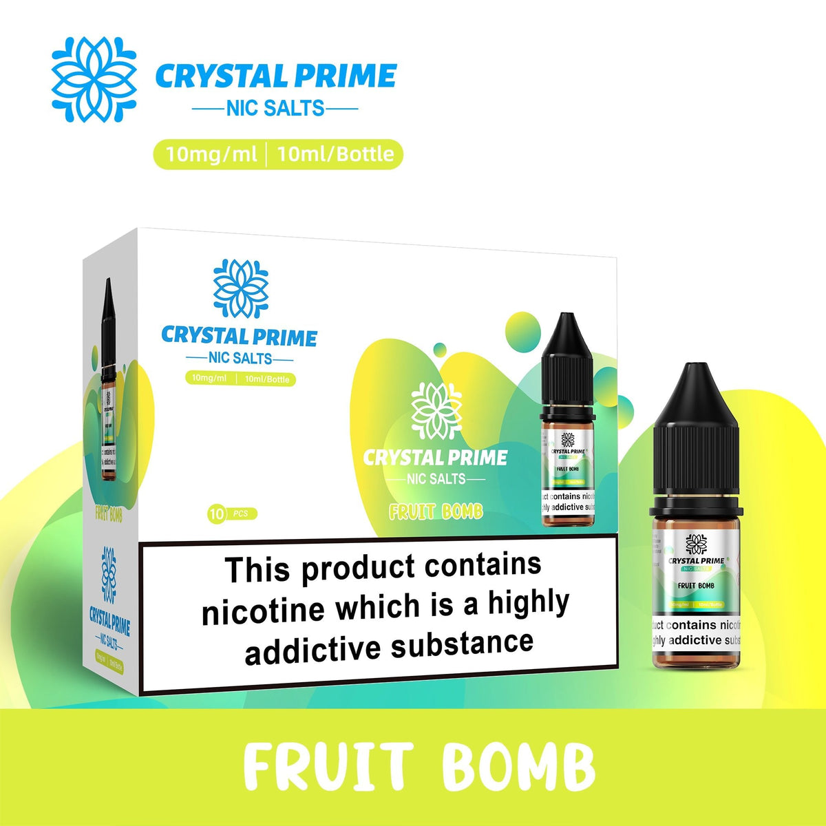 buy Crystal Prime 7000 Nic Salts 10ml E - liquids at Wolfvapes.co.uk
