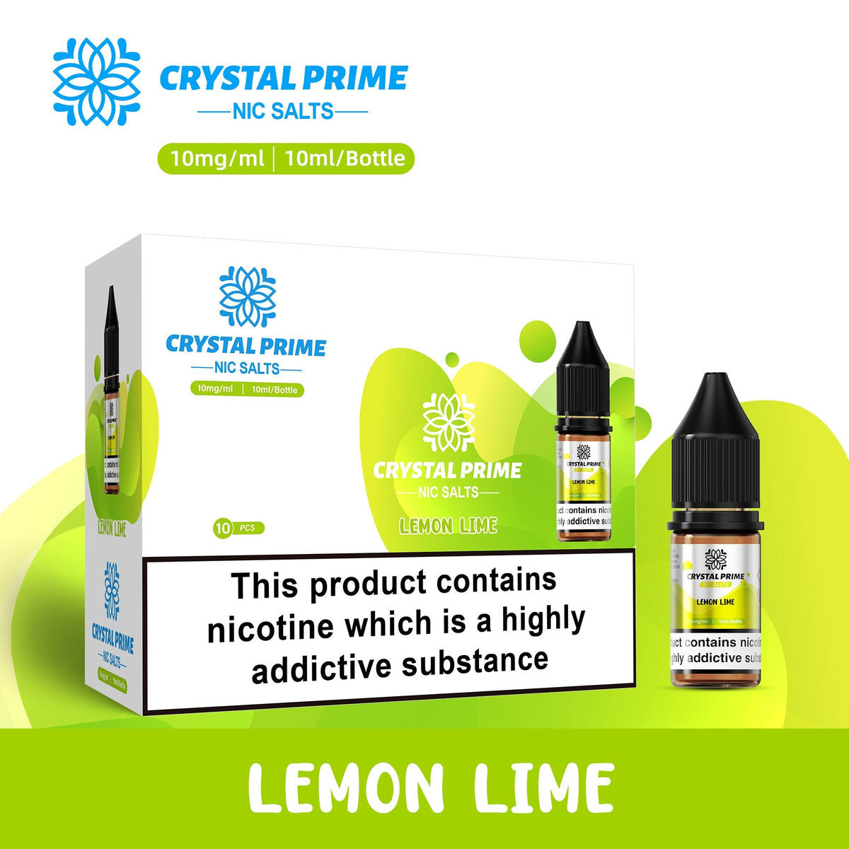 buy Crystal Prime 7000 Nic Salts 10ml E - liquids at Wolfvapes.co.uk