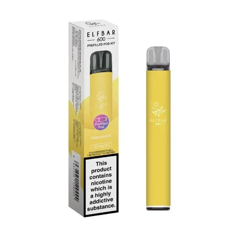 Elf Bar 600 Prefilled Pod Kit Box of 10 Elf Bar 600 Prefilled Pod Kit Box of 10