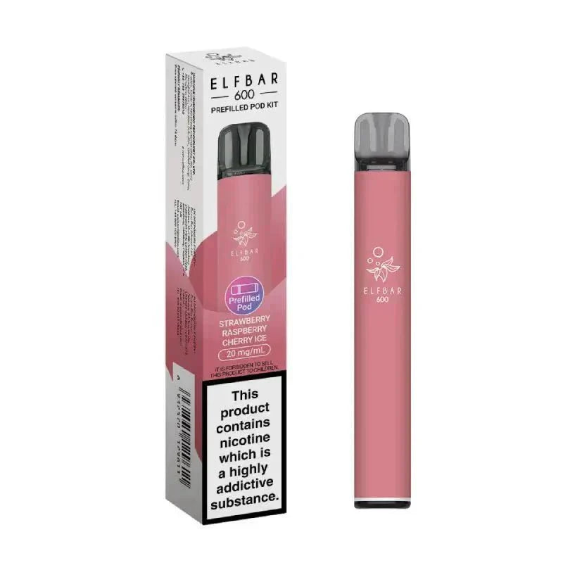 Elf Bar 600 Prefilled Pod Kit Box of 10 Elf Bar 600 Prefilled Pod Kit Box of 10