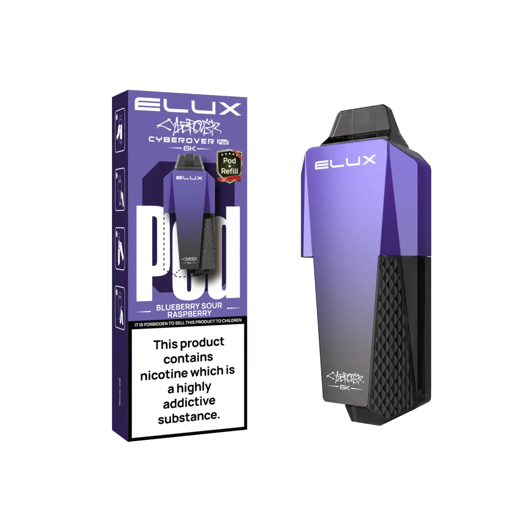 buy Elux Cyberover 6K Replacement Pods at Wolfvapes.co.uk