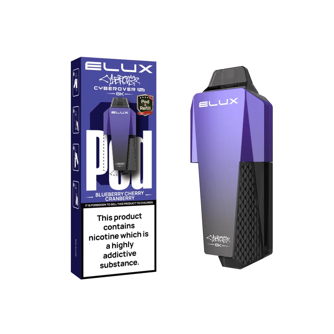 buy Elux Cyberover 6K Replacement Pods at Wolfvapes.co.uk