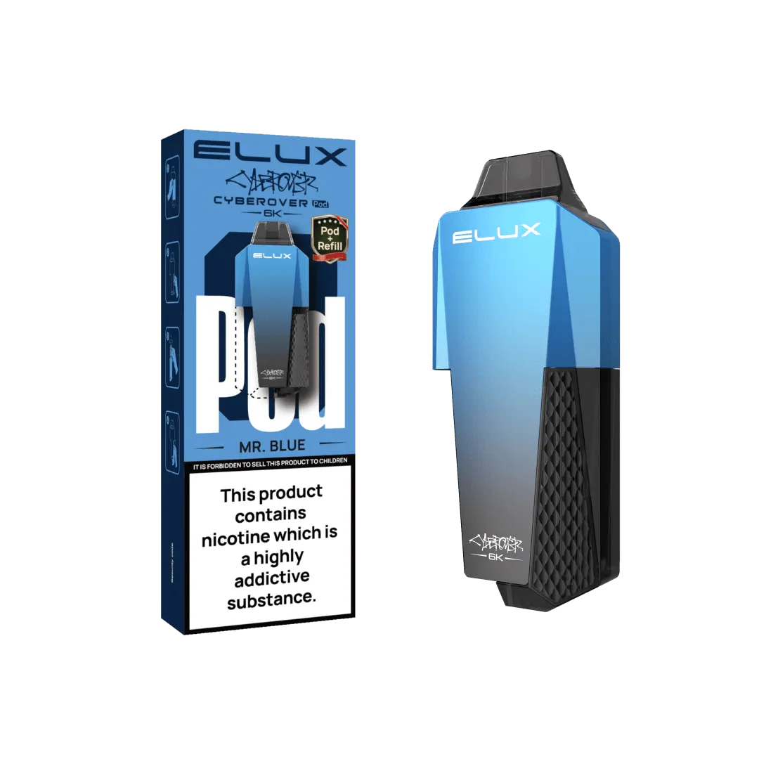 buy Elux Cyberover 6K Replacement Pods at Wolfvapes.co.uk