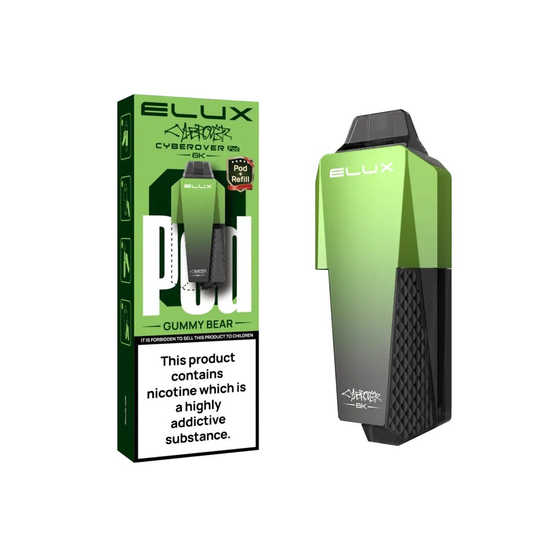 buy Elux Cyberover 6K Replacement Pods at Wolfvapes.co.uk