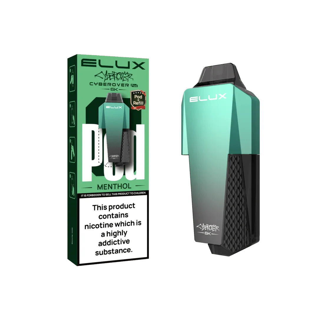 buy Elux Cyberover 6K Replacement Pods at Wolfvapes.co.uk