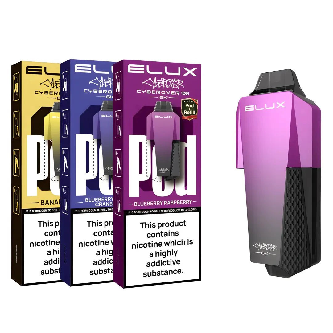 buy Elux Cyberover 6K Replacement Pods at Wolfvapes.co.uk