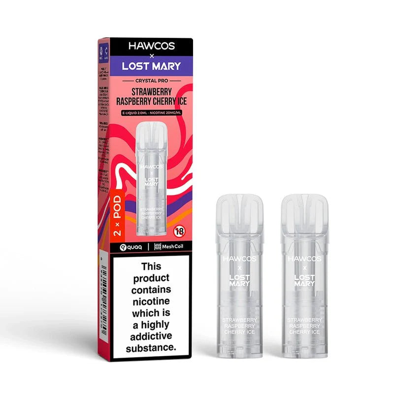 Hawcos x Lost Mary Crystal Pro Prefilled Pods Hawcos x Lost Mary Crystal Pro Prefilled Pods
